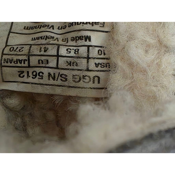 Women's UGG‎ Moccasin Slippers Size 10 Gray dusty blue - Picture 5 of 8